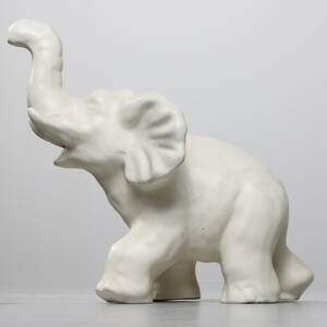 VICKE LINDSTRAND, figurin, Elefant, Upsala Ekeby