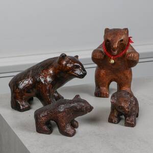 CARL ROOS, figuriner, Hammerdal, 4st