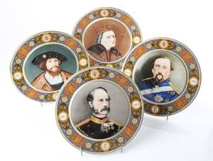 Bing Grøndahl Kongesamlingen Fire platter 4
