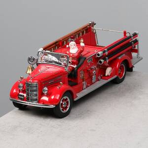 BRANDBIL, med tomte, Franklin Mint