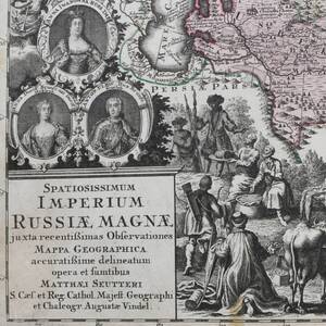 ATLAS, 1700-tal, 33st kartor