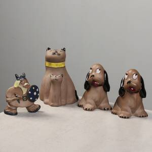 FIGURINER, 4 st, Dorothy Clough, Upsala Ekeby
