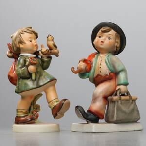 FIGURINER, 2 st, MJ Hummel, Goebel