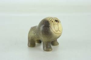 LISA LARSON, figurin, Bulldog mini, ur serien Kennel, Gustavsberg