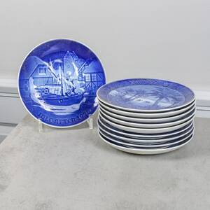 ROYAL COPENHAGEN, tallrikar, 27 st