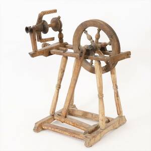 Spinnrock för barn, allmoge, 1800-tal