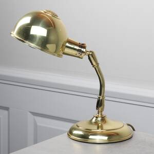 BORDSLAMPA, mässing, Karlskrona Lampfabrik