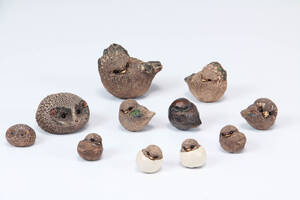 Hannes Johansson. Elleve figurer af keramik 11