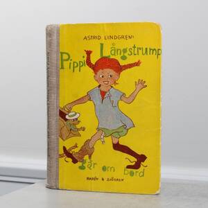 ASTRID LINDGREN, Pippi Långstrump går ombord, 1a upplagan, 1946