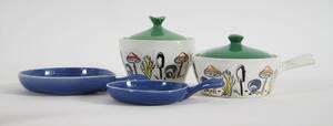 Porslin 4 delar, 196070-tal