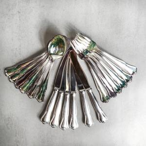 BESTICK, 18 dlr, silver, Gripsholm