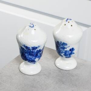 SALT- PEPPARKAR, Blå Blomst, Royal Copenhagen