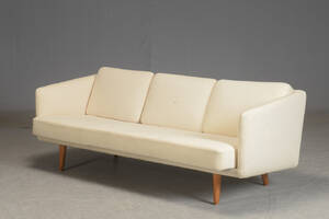 Børge Mogensen. Fritstående tre-pers. sofa, model 201