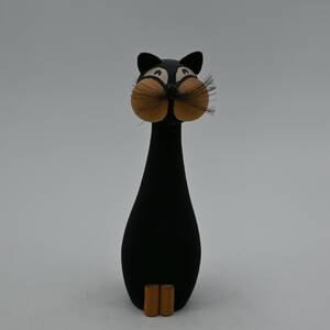 Kattfigur trä Laurids Lönborg Denmark