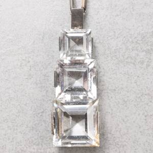 STIGBERT, Halsband, silver bergskristall