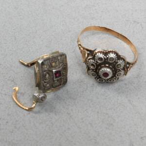 GULDSILVERFÖREMÅL, 5.6g