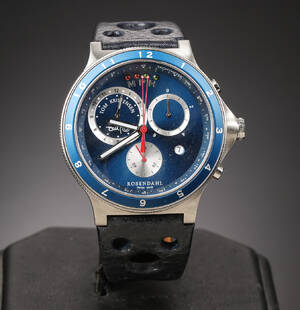 Rosendahl. Tom Kristensen MPH Chronograph herrearmbåndsur
