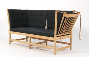 Børge Mogensen. Tremmesofa i eg, med originale hynder. model 1789
