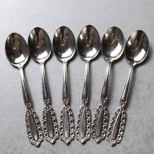 TESKEDAR, 6st, silver, 65g