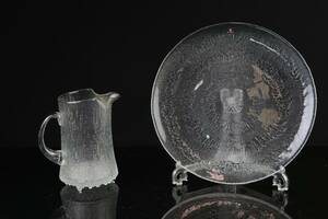 TAPIO WIRKKALA, kanna, Ultima Thule, samt fat, Solaris, Iittala