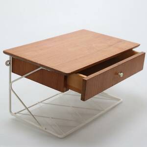 TELEFONHYLLA. String, teak 1950-tal.