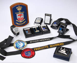 Samling Zippo-ligthere m.v. fra danske skibe 14