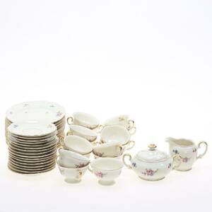 KAFFESERVIS. KPM Princess. 44 delar