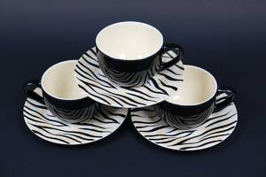 Pagnossin Treviso, Italy, kaffekopp med fat, 12st