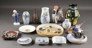 Royal Copenhagen m.fl. Samling porcelænsfigurer 17