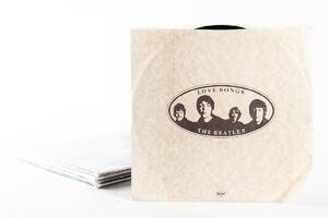 LP-SKIVOR, 6st, The Beatles
