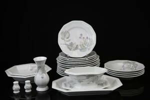 SERVISDELAR, Maria Björnbär, Classic Rose, Rosenthal, 22 delar