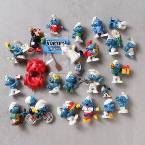 SMURFAR, ca 20 st, Peyo Schleich