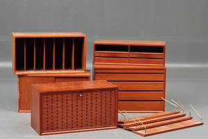 Cadovius reolsystem af teak 9