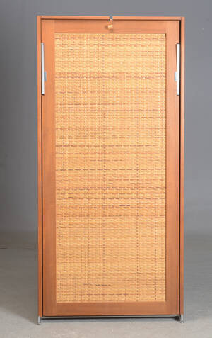 Hans J. Wegner, væg-indbygningsseng teak, Ry møbler
