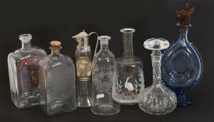 Glas 7 delar, bl.a. 1800-tal