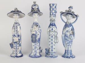 Bjørn Wiinblad 1918-2006 Fire figurer Årstiderne 4