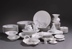 Pomona service af porcelæn. Bavaria Tirschenreuth. 81
