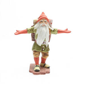 TOMTE, keramik, efter Jenny Nyström, Kalmar Länsmuseum, ca 2000.