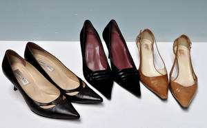 Samling sko, Prada, Jimmy Choo samt Billibi. 3