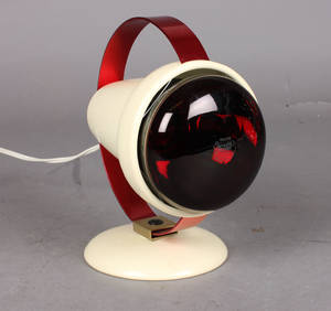 Charlotte Perriand for Philips. Bordvæglampe model Infraphil 1960erne