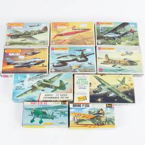 BYGGSATSER 10 flygplan bl.a. Matchbox och Revell