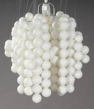 Verner Panton. Ball lamp. Pendel