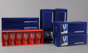 Cristal dArques. Pompadour. Samling vinglas. 72