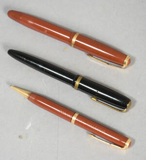 Parker Duofold Big Ben 35. Fyldepenne samt stiftsblyant 3