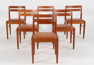 H.W. Klein, stole, teak, fremstillet hos Bramin. 6