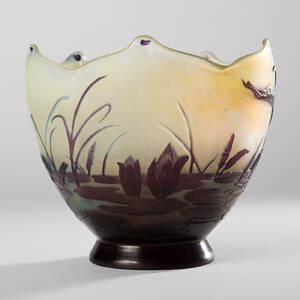 Émile Gallé, Vase Kamee-Glas, Art Nouveau