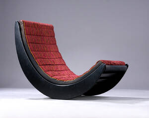 Verner Panton. Gyngestol, model Relaxer