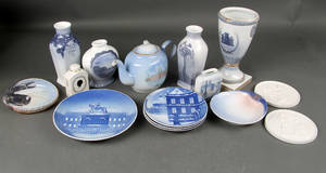 BG og Kgl. P. Samling vaser, platter m.m. 15
