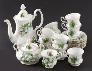 Kaffeservisdelar, Trillium, Royal Albert