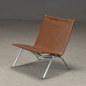 Poul Kjærholm for Kold Christensen. Lounge lænestol, model PK22